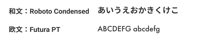 フォントの画像